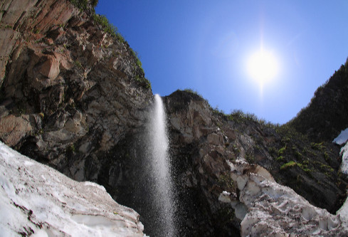 Automobile-hiking tour to Vilyuchinsky waterfall