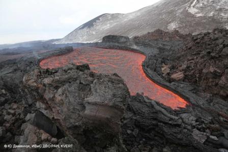 Lava flow of 2013 г.